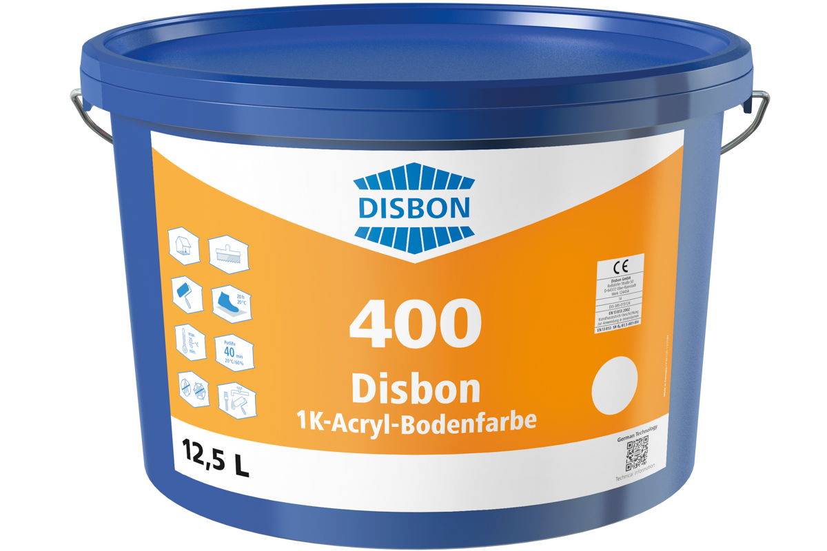 Disbon 400 Disbon BodenFinish 5,0 lt Hellgrau Innen + Außen